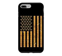 Custodia per iPhone 7 Plus/8 Plus American Flag Honeycomb Honey Bees Beekeeping Beekeeper Gift