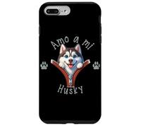 Custodia per iPhone 7 Plus/8 Plus Amo a Mi Husky