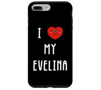 Custodia per iPhone 7 Plus/8 Plus Amo Evelina Nome Divertente