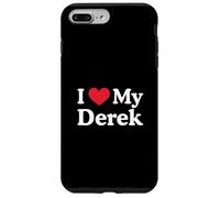 Custodia per iPhone 7 Plus/8 Plus Amo il mio Derek Love Derek