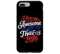 Custodia per iPhone 7 Plus/8 Plus Amo la mia impressionante moglie thai citazione