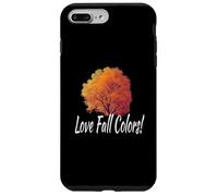 Custodia per iPhone 7 Plus/8 Plus Amore Autunno Colori Albero Foglie
