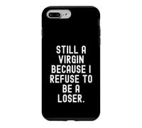 Custodia per iPhone 7 Plus/8 Plus ancora vergine perché mi rifiuto di essere una citazione perdente