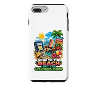 Custodia per iPhone 7 Plus/8 Plus Andato In Spiaggia Lasciato Il Gradebook Dietro Insegnante