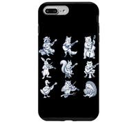 Custodia per iPhone 7 Plus/8 Plus Animale Musica Band Suonare Strumenti Chitarra Amante della