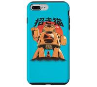 Custodia per iPhone 7 Plus/8 Plus Anime Gatto Mecha Robot Giapponese
