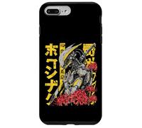 Custodia per iPhone 7 Plus/8 Plus Anime giapponese Streetwear Mecha Robot Samurai Cyberpunk Y2K