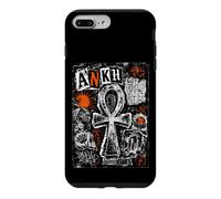 Custodia per iPhone 7 Plus/8 Plus Ankh Antico Egitto Geroglifici Simbolo Faraone