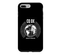 Custodia per iPhone 7 Plus/8 Plus Antenna Yagi dell'operatore di concorso radio del prosciutto di CQ DX