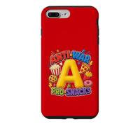 Custodia per iPhone 7 Plus/8 Plus Anti-War Pro-Snacks Funny Peace Food Graphic Rosso