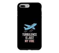 Custodia per iPhone 7 Plus/8 Plus Anxiety Is My Co-Pilot Meme divertente per la terapia di viaggio in aereo