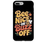 Custodia per iPhone 7 Plus/8 Plus Ape Apicoltrice Bee Nice Or Buzz Off Apicoltrice Miele