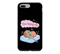 Custodia per iPhone 7 Plus/8 Plus Appendi Capybara Coppia divertente Love Valentine Meme