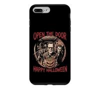 Custodia per iPhone 7 Plus/8 Plus Apri la porta Felice Halloween Mostri Trick Treat