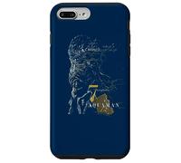 Custodia per iPhone 7 Plus/8 Plus Aquaman Movie 7 Kingdoms Trench Sketch