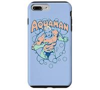 Custodia per iPhone 7 Plus/8 Plus Aquaman Swimming Bubbles