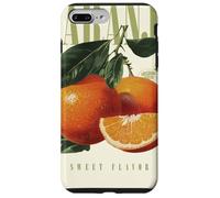 Custodia per iPhone 7 Plus/8 Plus Arancia Vintage Aroma Tropicale Frutta Biologica Arte Botanica