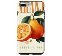 Custodia per iPhone 7 Plus/8 Plus Arancia Vintage Aroma Tropicale Frutta Biologica Arte Botanica