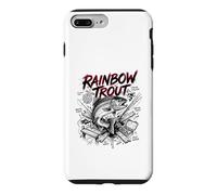 Custodia per iPhone 7 Plus/8 Plus Arcobaleno Trota Brutale Forza Pesca a Mosca