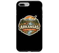 Custodia per iPhone 7 Plus/8 Plus Arkansas The Natural State Souvenir Visitatore Memorabilia Viaggio