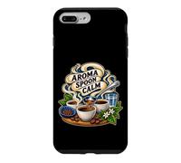Custodia per iPhone 7 Plus/8 Plus AROMA SPOON CALM Assaggio calmo del caffè