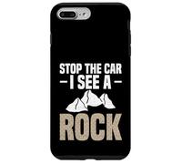 Custodia per iPhone 7 Plus/8 Plus Arrampicata Shirt Stop Car Saw A Rock Climber Rock Collector