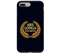 Custodia per iPhone 7 Plus/8 Plus Ars Longa Vita Brevis Filosofia latina Laurel