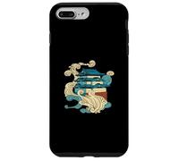 Custodia per iPhone 7 Plus/8 Plus Arte Asiatica Tradizionale Costruzione Giapponese Ocean Wave