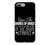 Custodia per iPhone 7 Plus/8 Plus Arte con Citazione Spirituale: Impronte del Divino