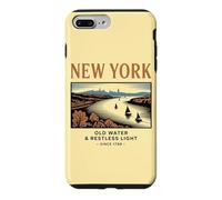 Custodia per iPhone 7 Plus/8 Plus Arte Vintage di New York: Acqua e Luce Inquieta