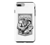 Custodia per iPhone 7 Plus/8 Plus Ascia vichinga Berserker Ascia divertente per un amico guerriero