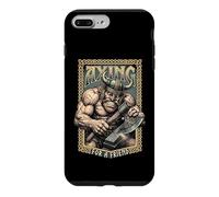 Custodia per iPhone 7 Plus/8 Plus Ascia vichinga Berserker Ascia divertente per un amico guerriero
