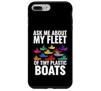 Custodia per iPhone 7 Plus/8 Plus Ask Me About My Fleet Of Tiny Plastic Boats 3D Printing Fun
