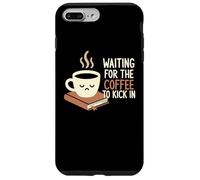Custodia per iPhone 7 Plus/8 Plus Aspettando che il caffè calci nel barista della caffeina