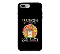 Custodia per iPhone 7 Plus/8 Plus Assuming I'm Just An Old Lady Was Your First Mistake Hippie