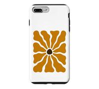 Custodia per iPhone 7 Plus/8 Plus Astratto Boho Fiore Vintage Floreale Wildflower Natura Amante