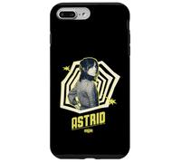 Custodia per iPhone 7 Plus/8 Plus Astrid Ritratto Neon Retro Spirale Bold Visual