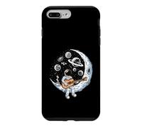 Custodia per iPhone 7 Plus/8 Plus Astronauta che suona la chitarra sulla luna
