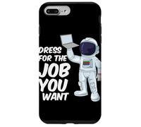 Custodia per iPhone 7 Plus/8 Plus Astronauta Vestito Per Il Lavoro Che Vuoi Citazione Scienza Spaziale