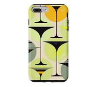 Custodia per iPhone 7 Plus/8 Plus Atomic - Martini ispirati agli anni Cinquanta, colore: grigio, lime, crema