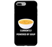 Custodia per iPhone 7 Plus/8 Plus Attualmente alimentato da Soup Funny Cozy Comfort Food Design