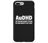 Custodia per iPhone 7 Plus/8 Plus AuDHD Autismo ADHD Menti neurodivergenti