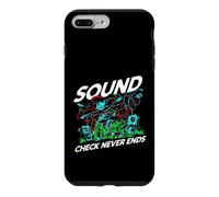 Custodia per iPhone 7 Plus/8 Plus Audio Engineer Sound Check Never Ends Live Crew Graphic