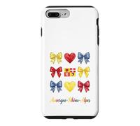 Custodia per iPhone 7 Plus/8 Plus Auvergne Rhône Alpes Coquette Bow Girls