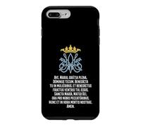 Custodia per iPhone 7 Plus/8 Plus Ave Maria Preghiera Messa Latina Ave Maria Piena Di Grazia