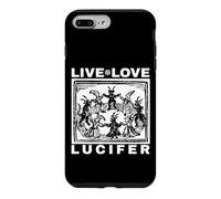 Custodia per iPhone 7 Plus/8 Plus Ave Satana Live Love Lucifer With Dancing Demons Original
