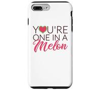 Custodia per iPhone 7 Plus/8 Plus Awesome Summer Fruits You're One in a Melon Watermelon