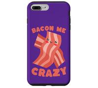 Custodia per iPhone 7 Plus/8 Plus Bacon Me Crazy Cute Kawaii Foodie Pun