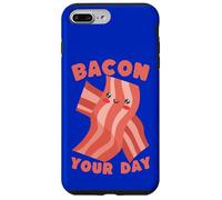Custodia per iPhone 7 Plus/8 Plus Bacon Your Day Divertente Carino Colazione Cibo Gioco di parole