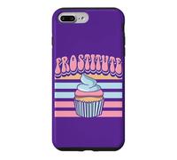 Custodia per iPhone 7 Plus/8 Plus Baker Frostitute Divertente gioco di parole Cupcake Muffin Pasticceria Panetteria